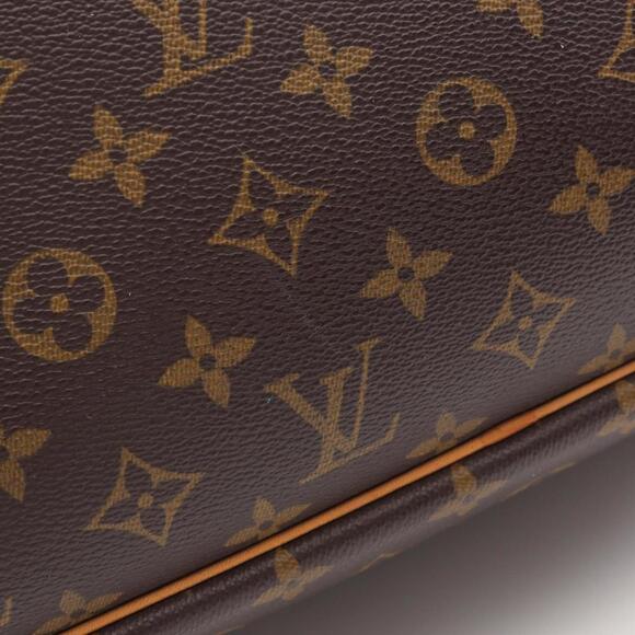 LOUIS VUITTON Brown Monogram Leather Deauville Bag - Picture 11 of 13